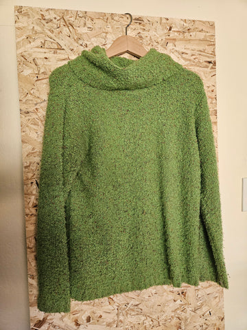 Coldwater Creek| Artsy Green Sweater (M)