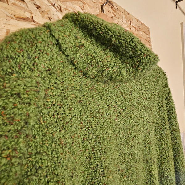 Coldwater Creek| Artsy Green Sweater (M)