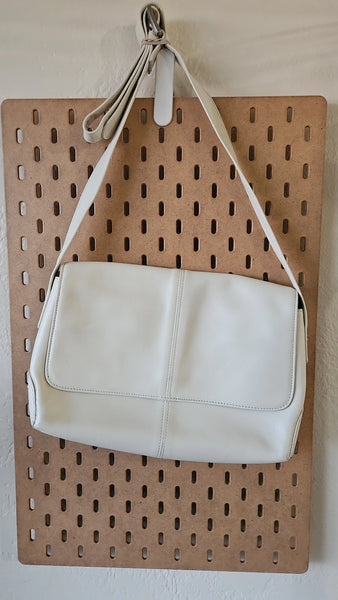 Tignanello White Leather Purse