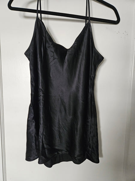 Giorgio Armani | Black Satin Slip Cami (10)