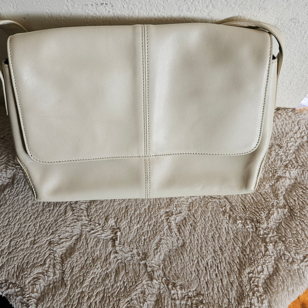 Tignanello White Leather Purse