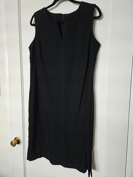 Jaclyn Smith Classic | Black Corduroy Dress (12)