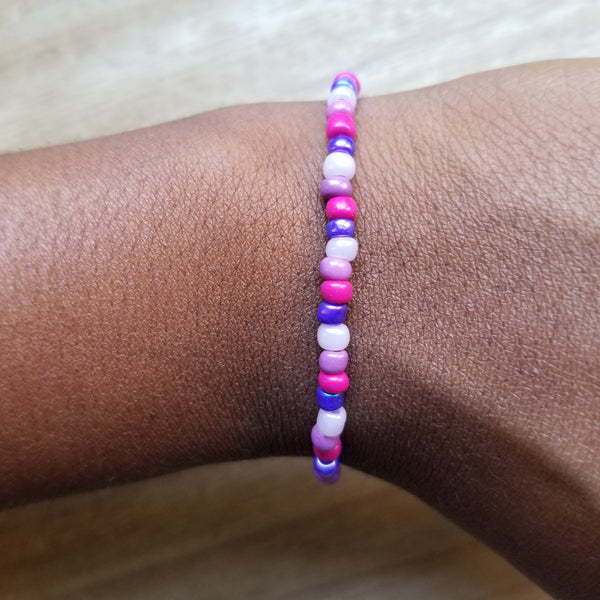 Colors of the Wind Patterned Seed Bead Bracelets