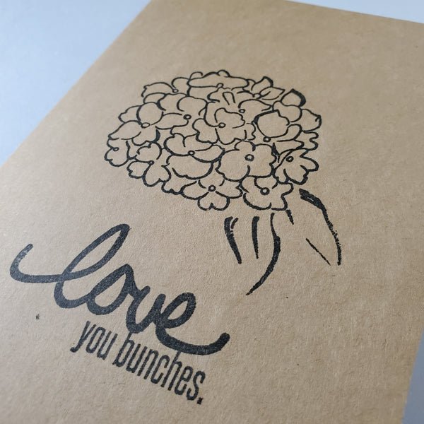 "Love You Bunches" Hydrangea | Handmade Card