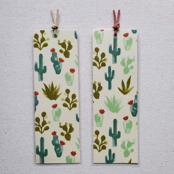 Mixed Cactus Bookmark