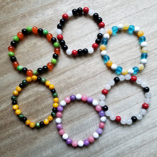 Mouse and Pals Beaded Bracelets